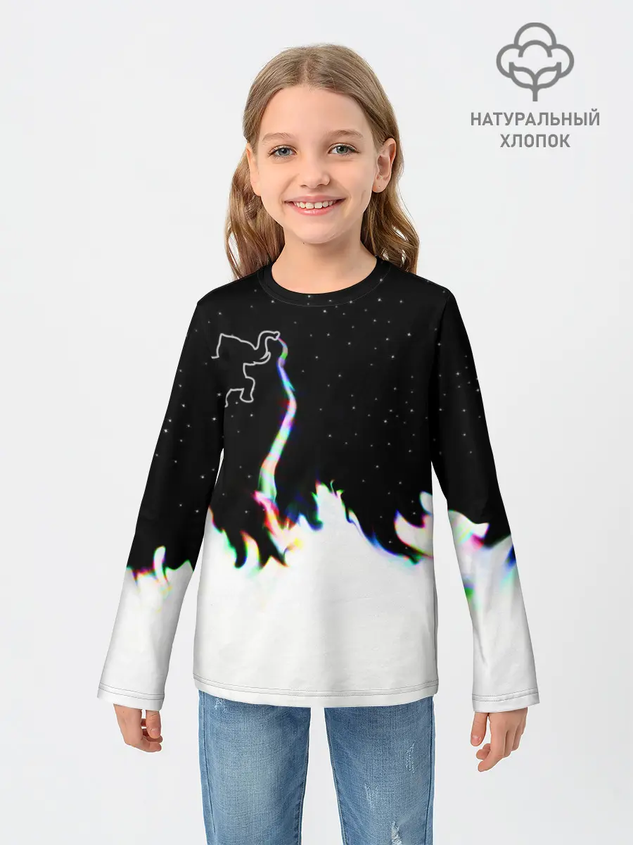 Детский лонгслив / Затерянный в космосе