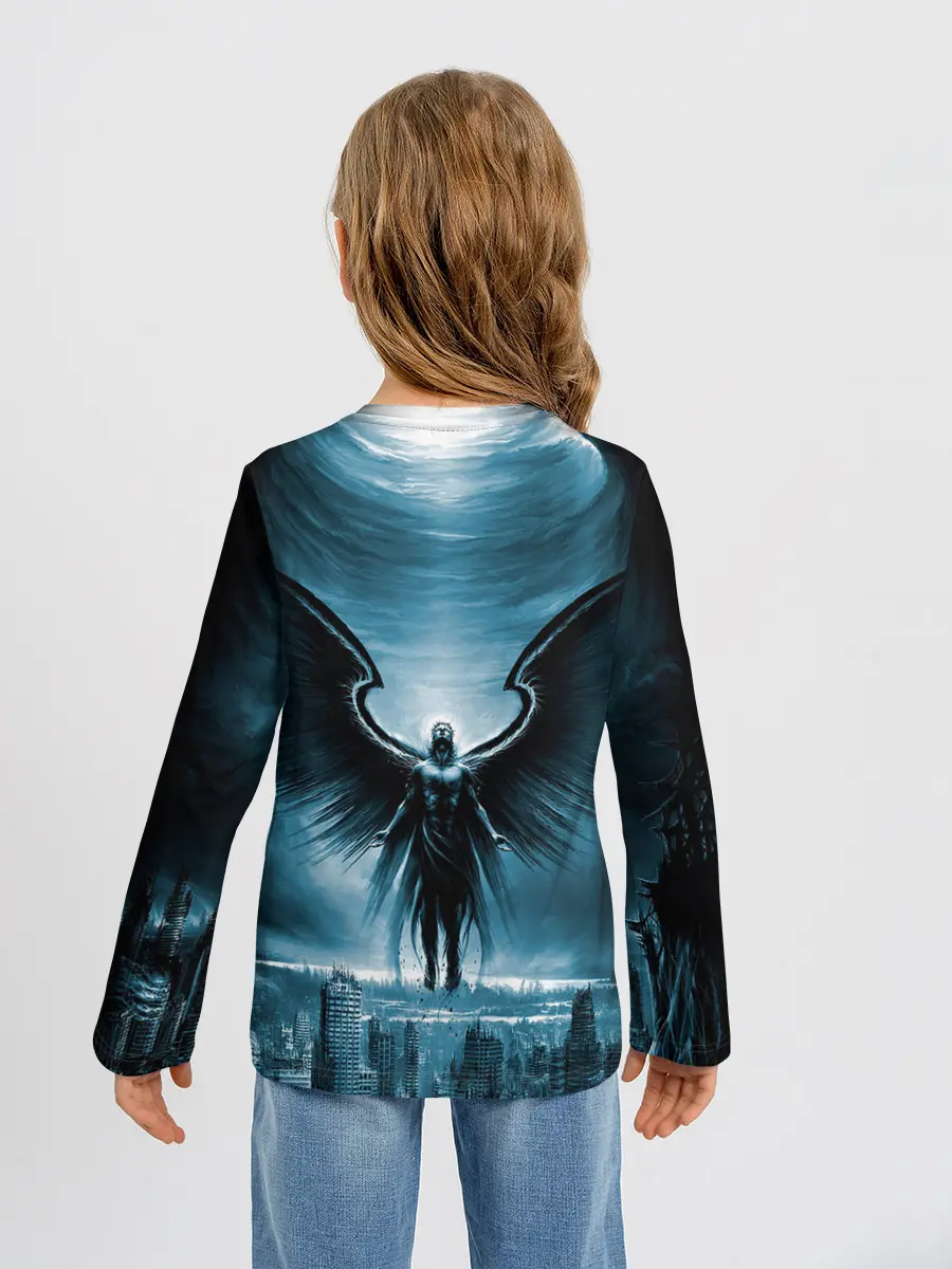 Детский лонгслив / Ангел