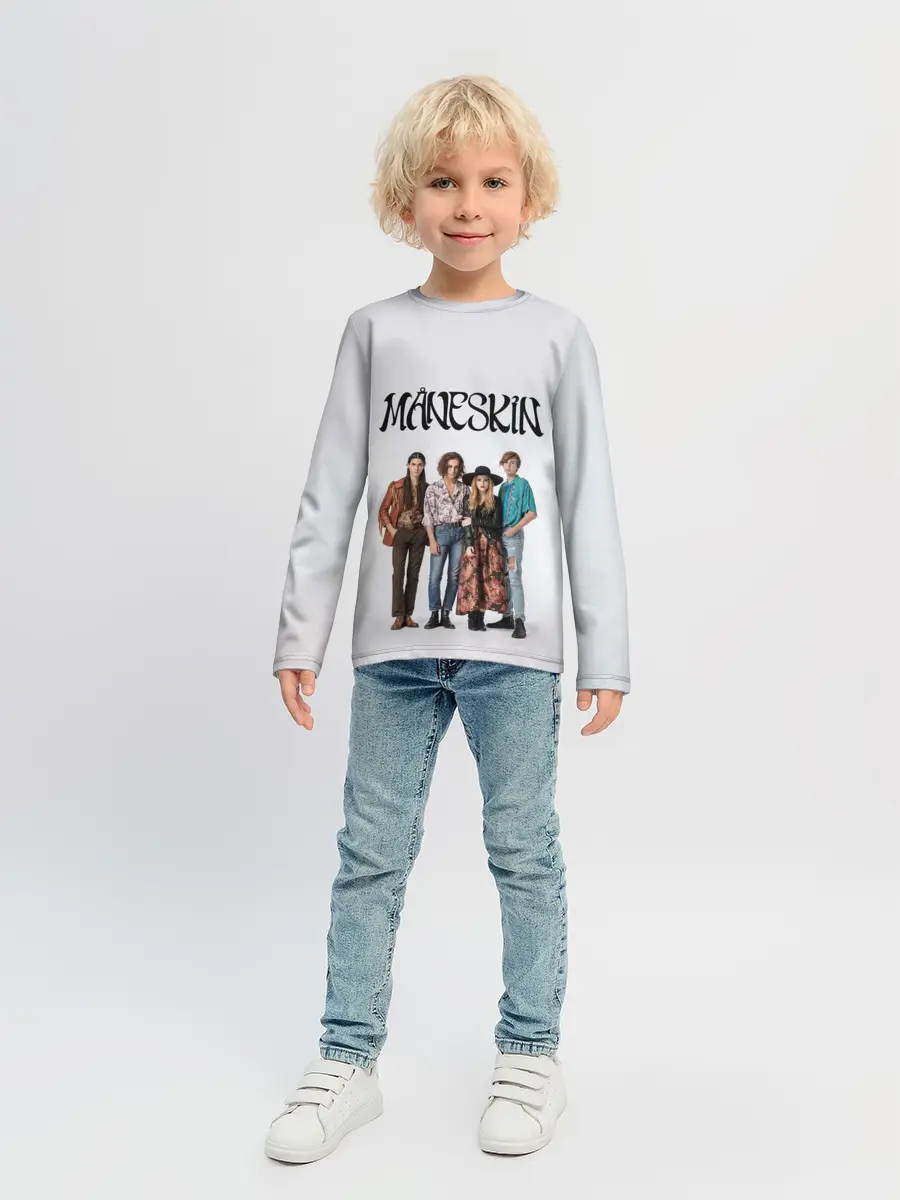 Детский лонгслив / Maneskin