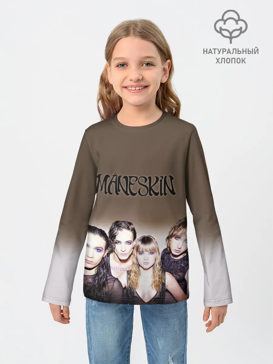 Детский лонгслив / Maneskin