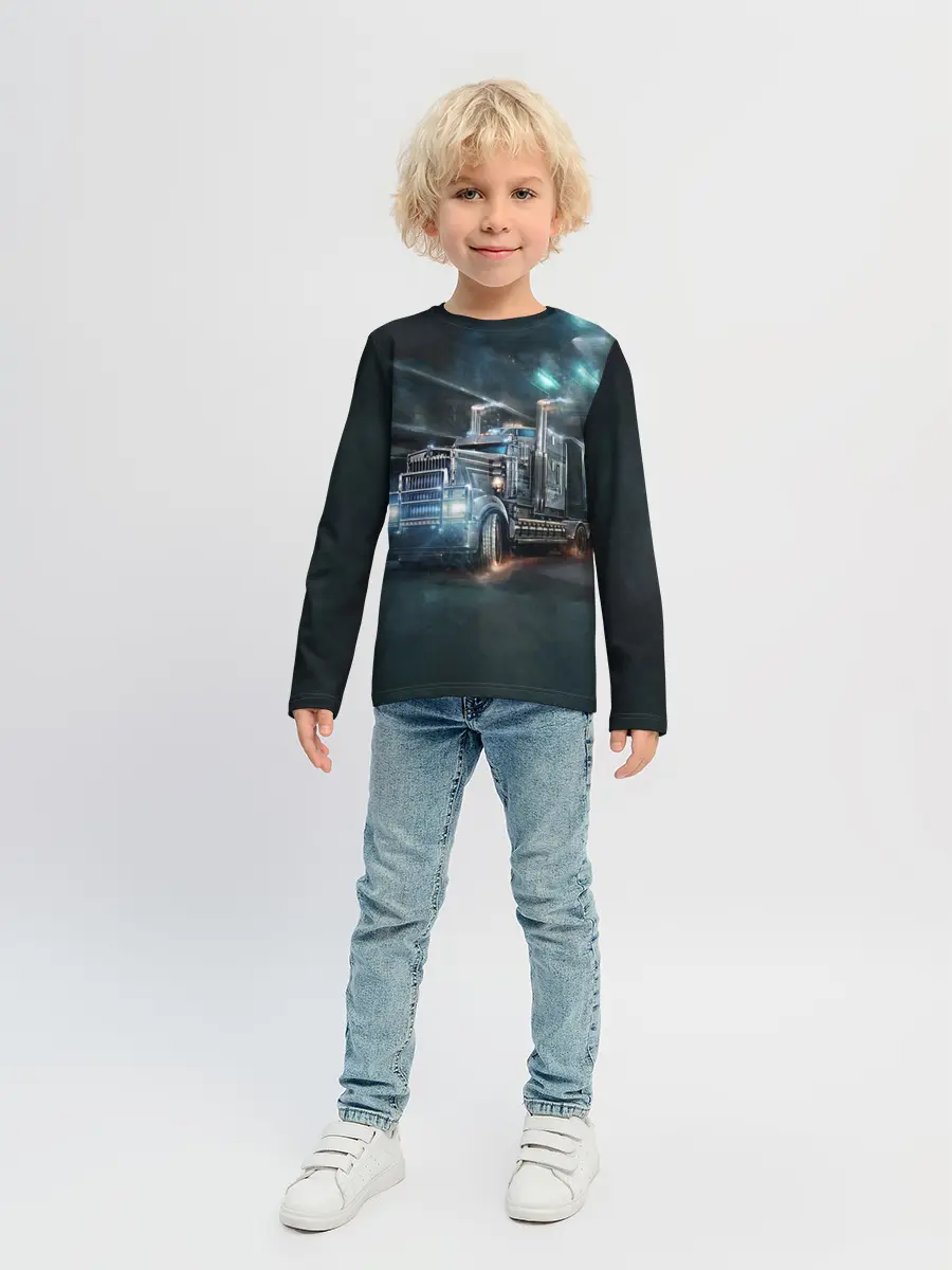 Детский лонгслив / Neo truck