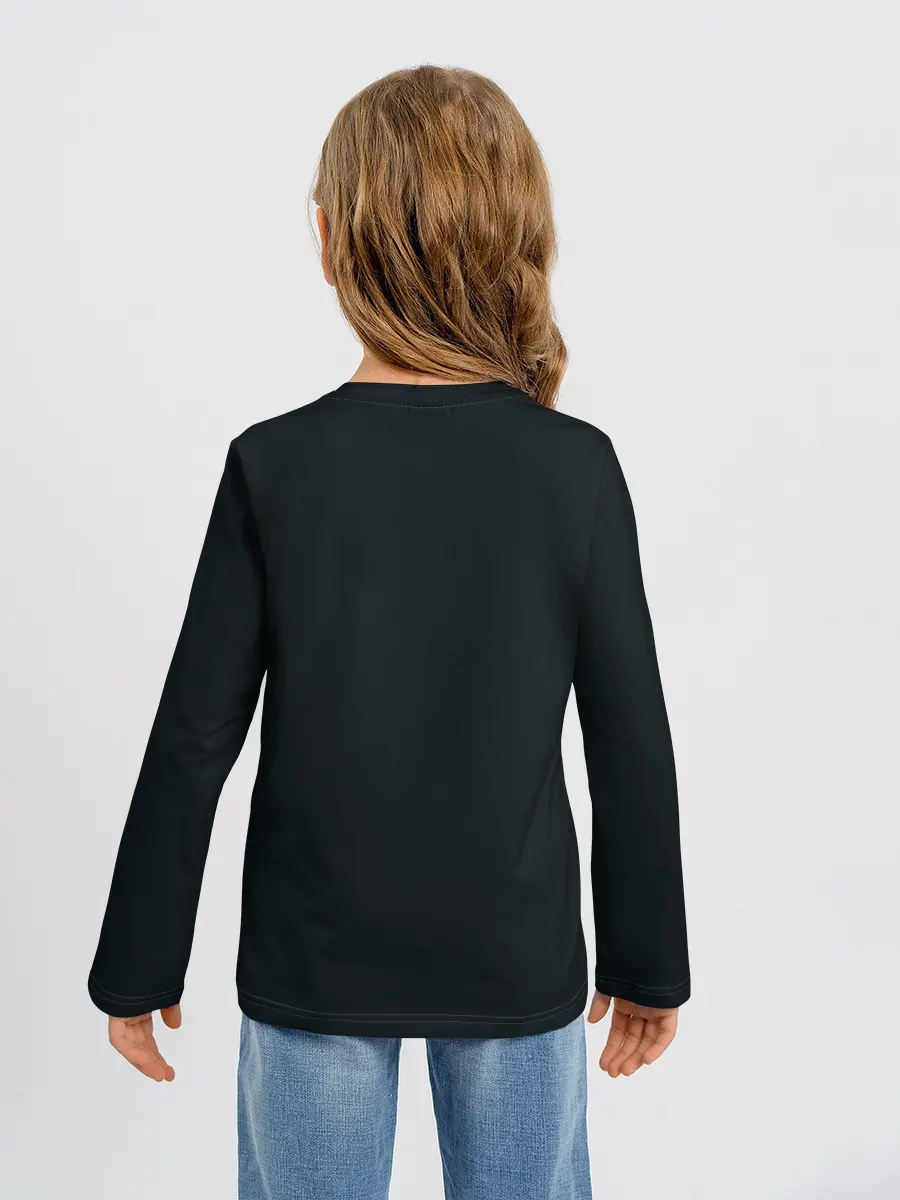 Детский лонгслив / Man king of the roads