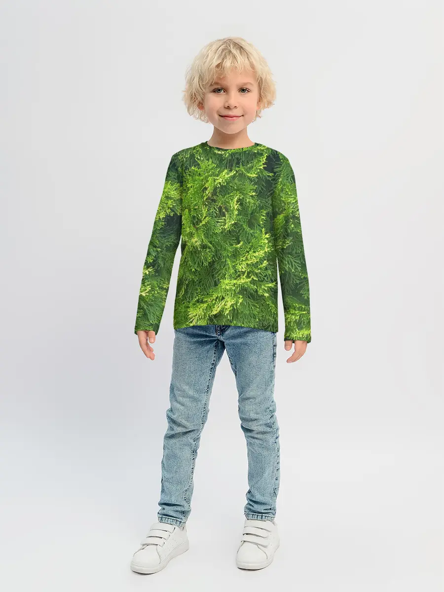 Детский лонгслив / Хвойная масса