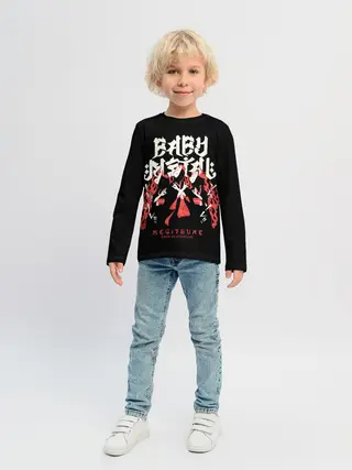 Детский лонгслив / Trio metal