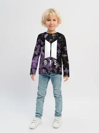 Детский лонгслив / BTS BUTTERFLIES | БАБОЧКИ