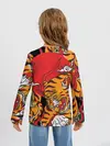 Детский лонгслив / Самурайский тигр
