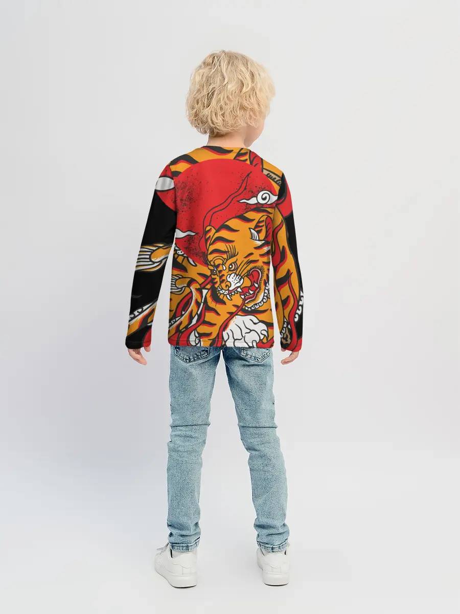 Детский лонгслив / Год тигра