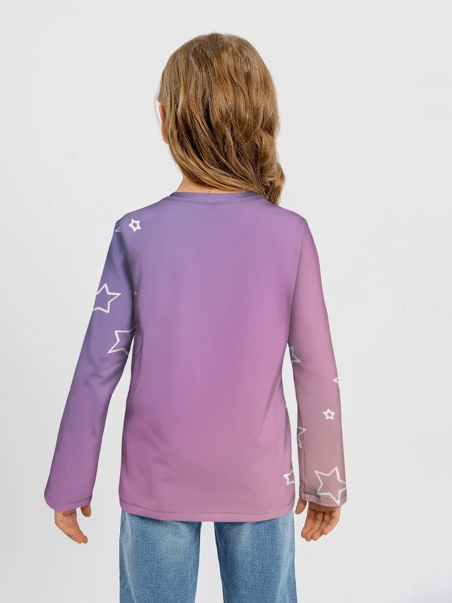 Детский лонгслив / Знак Лев