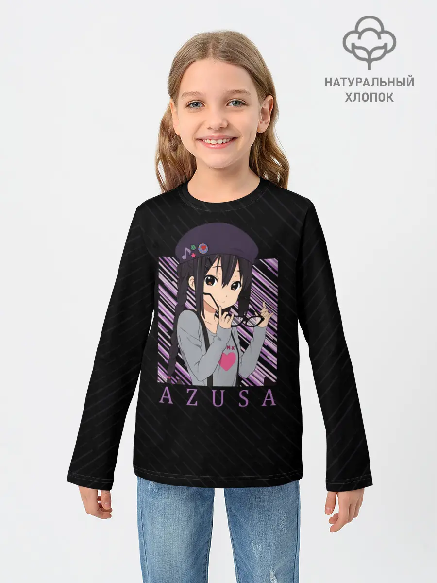 Детский лонгслив / Адзуса Накано K-on