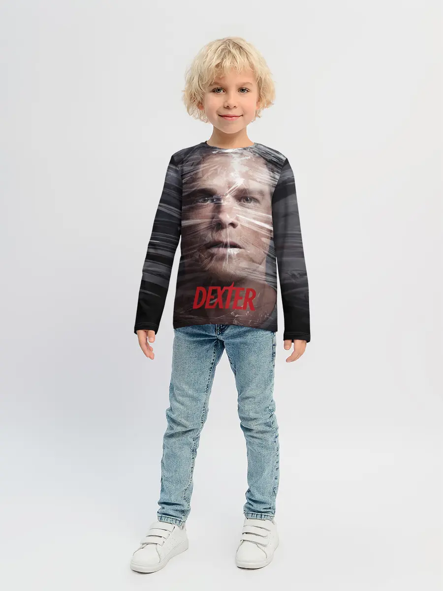 Детский лонгслив / Декстер Морган в пленке