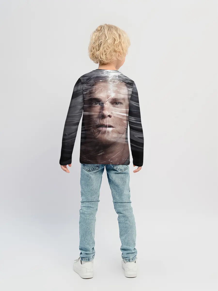 Детский лонгслив / Декстер Морган в пленке