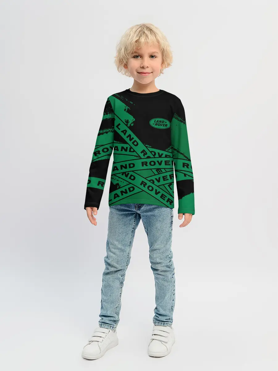 Детский лонгслив / Land Rover - Strokes