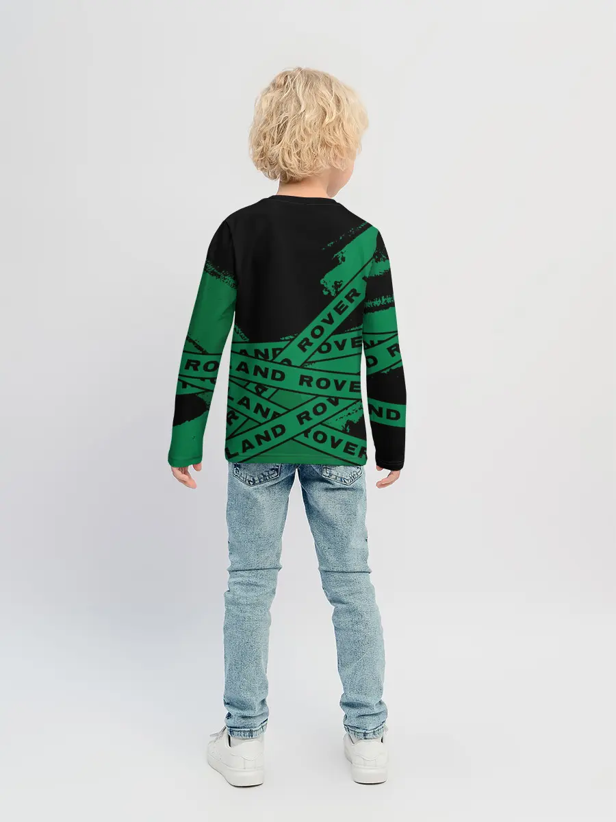 Детский лонгслив / Land Rover - Strokes