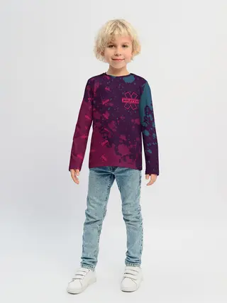 Детский лонгслив / Niletto - Splash