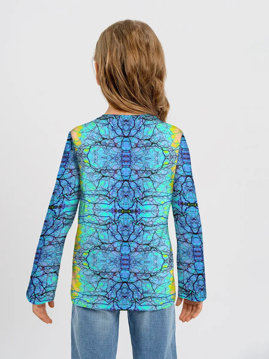 Детский лонгслив / Психоделика