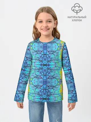 Детский лонгслив / Психоделика