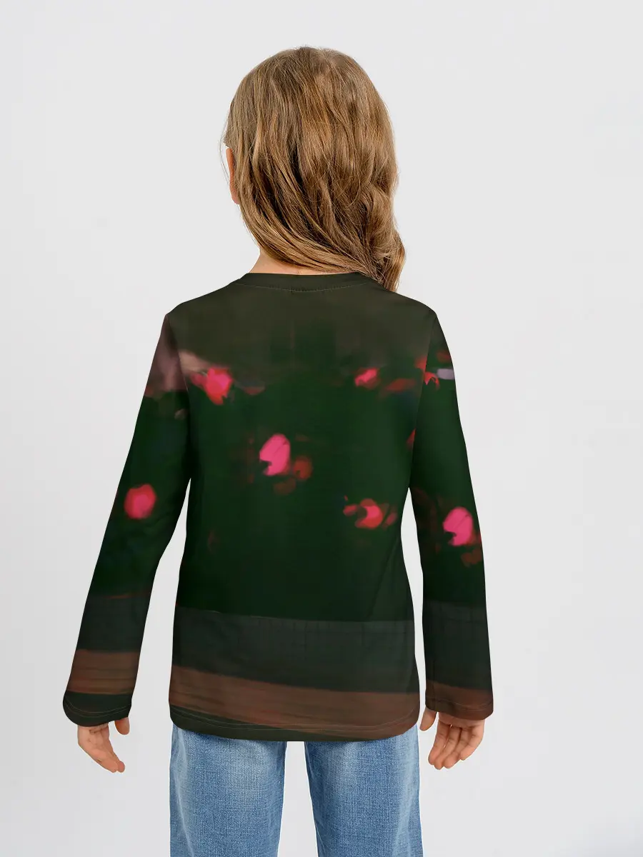 Детский лонгслив / Аниме девушка