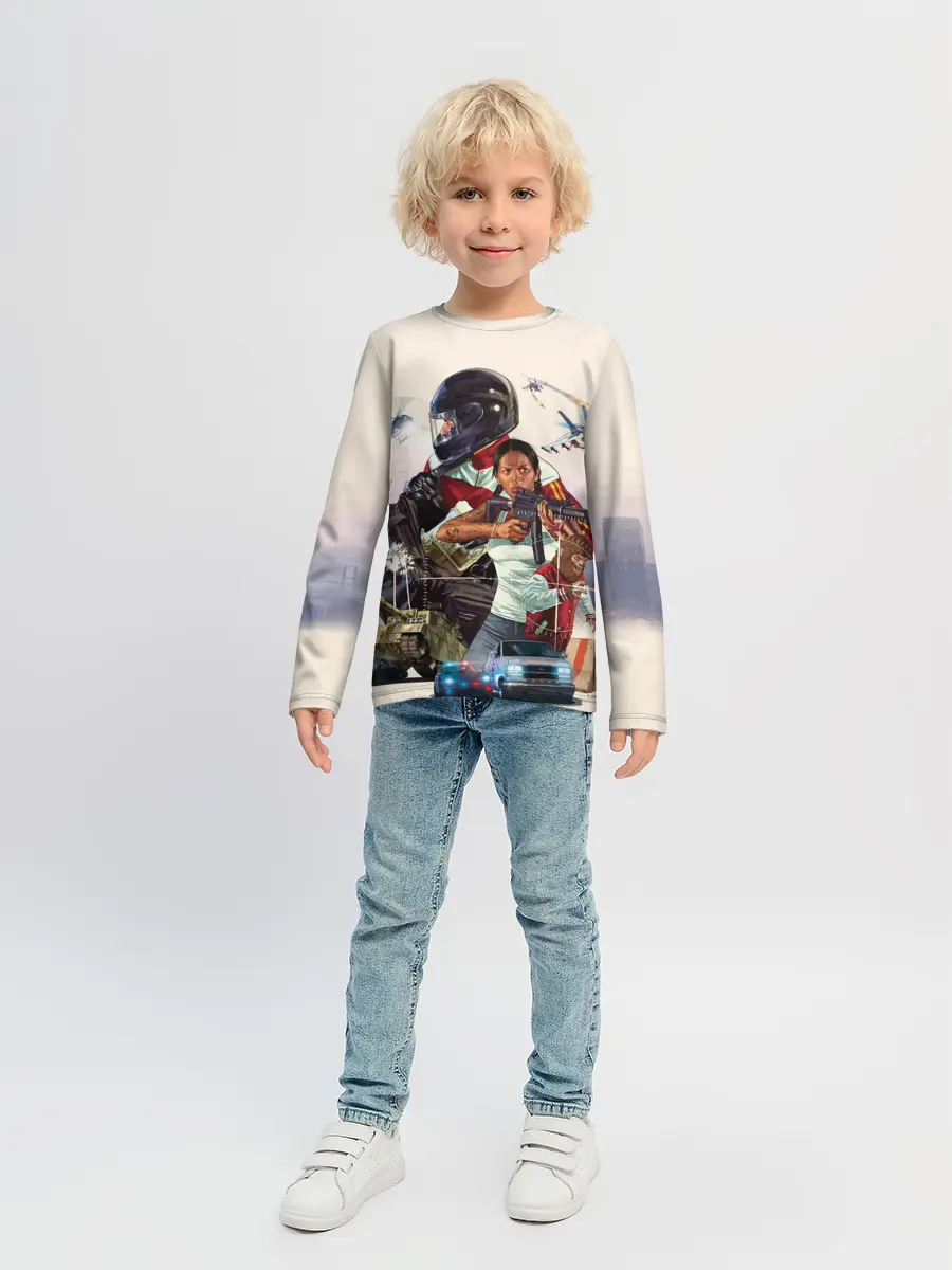 Детский лонгслив / Grand Theft Auto V