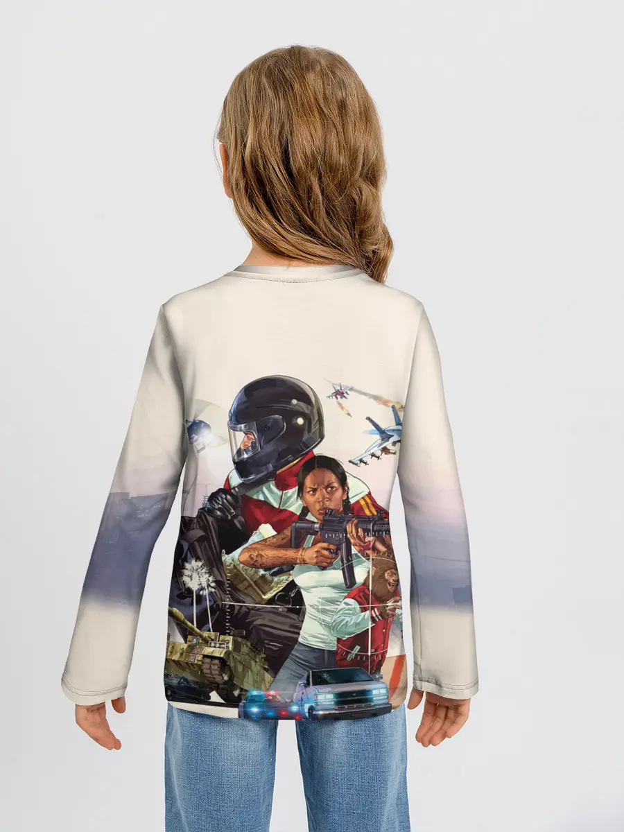 Детский лонгслив / Grand Theft Auto V