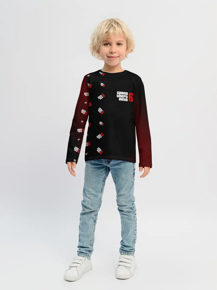 Детский лонгслив / ГТА 6 - Соты