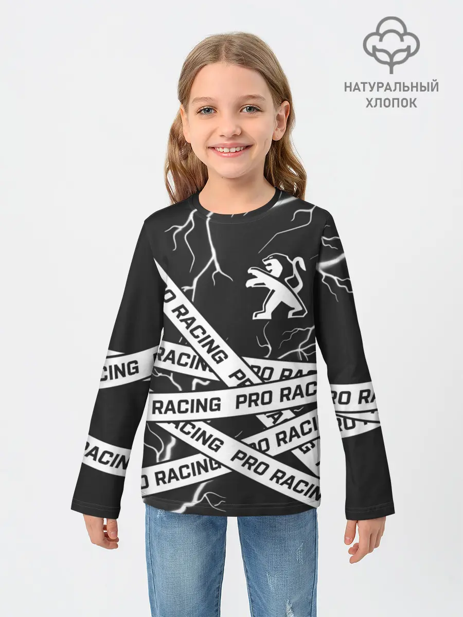 Детский лонгслив / Peugeot - Racing