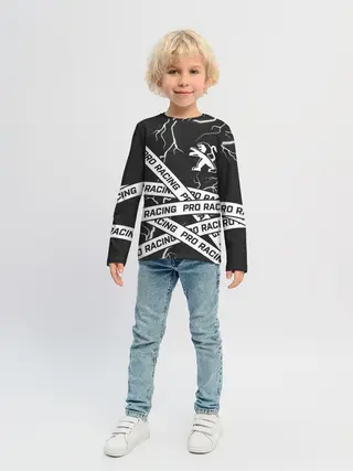 Детский лонгслив / Peugeot - Racing