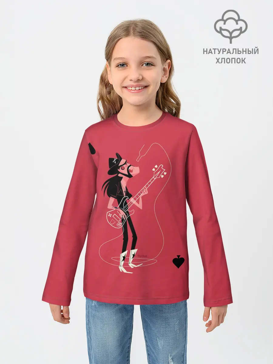 Детский лонгслив / Мультяшка Лемми