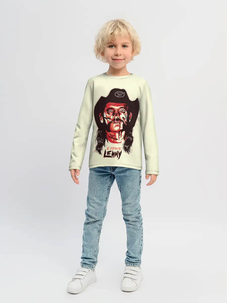 Детский лонгслив / Zombie Lemmy