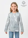 Детский лонгслив / Голографическая текстура