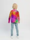 Детский лонгслив / Мозаика цветная