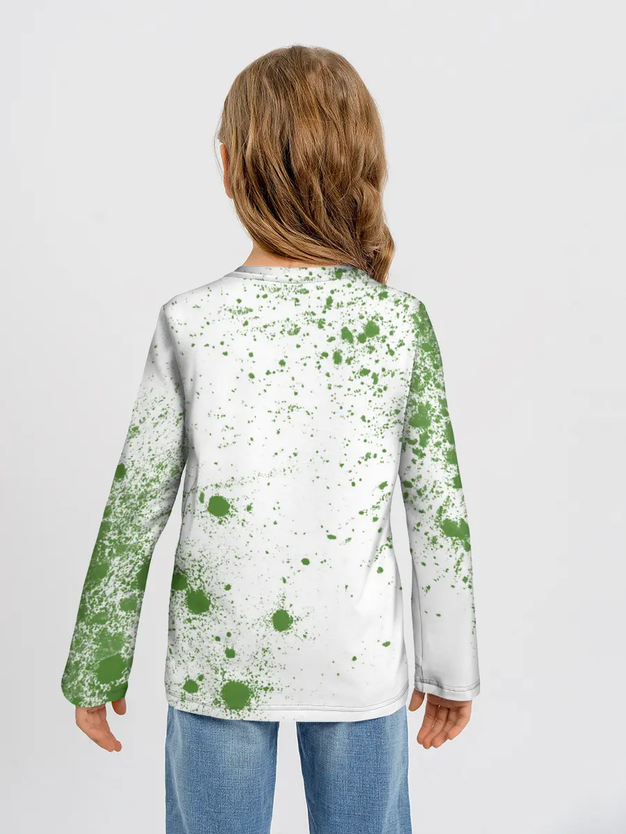 Детский лонгслив / New World - Синдикат - Краска