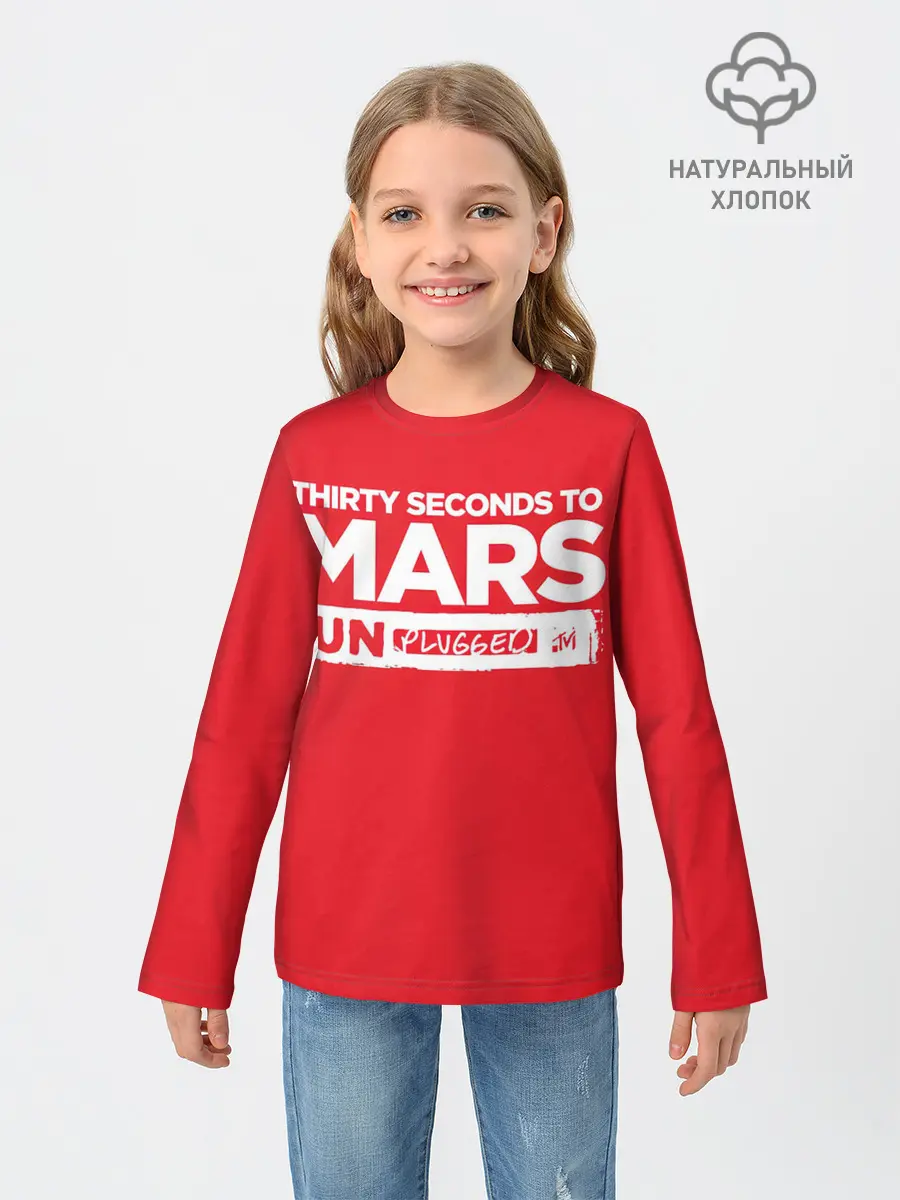 Детский лонгслив / Thirty Seconds to Mars UN PLUGGED