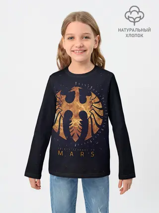 Детский лонгслив / Thirty Seconds to Mars космос
