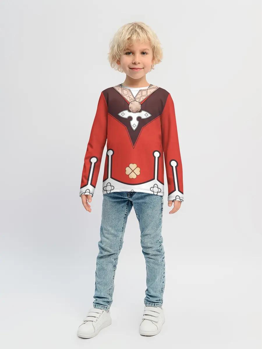 Детский лонгслив / КОСТЮМ КЛИ | ГЕНШИН ИМПАКТ