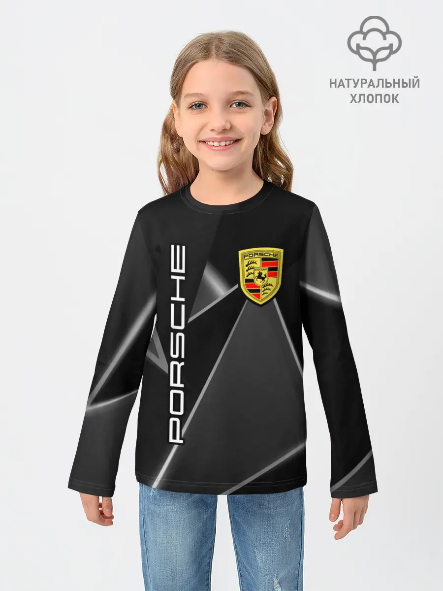 Детский лонгслив / Порше / Porsche