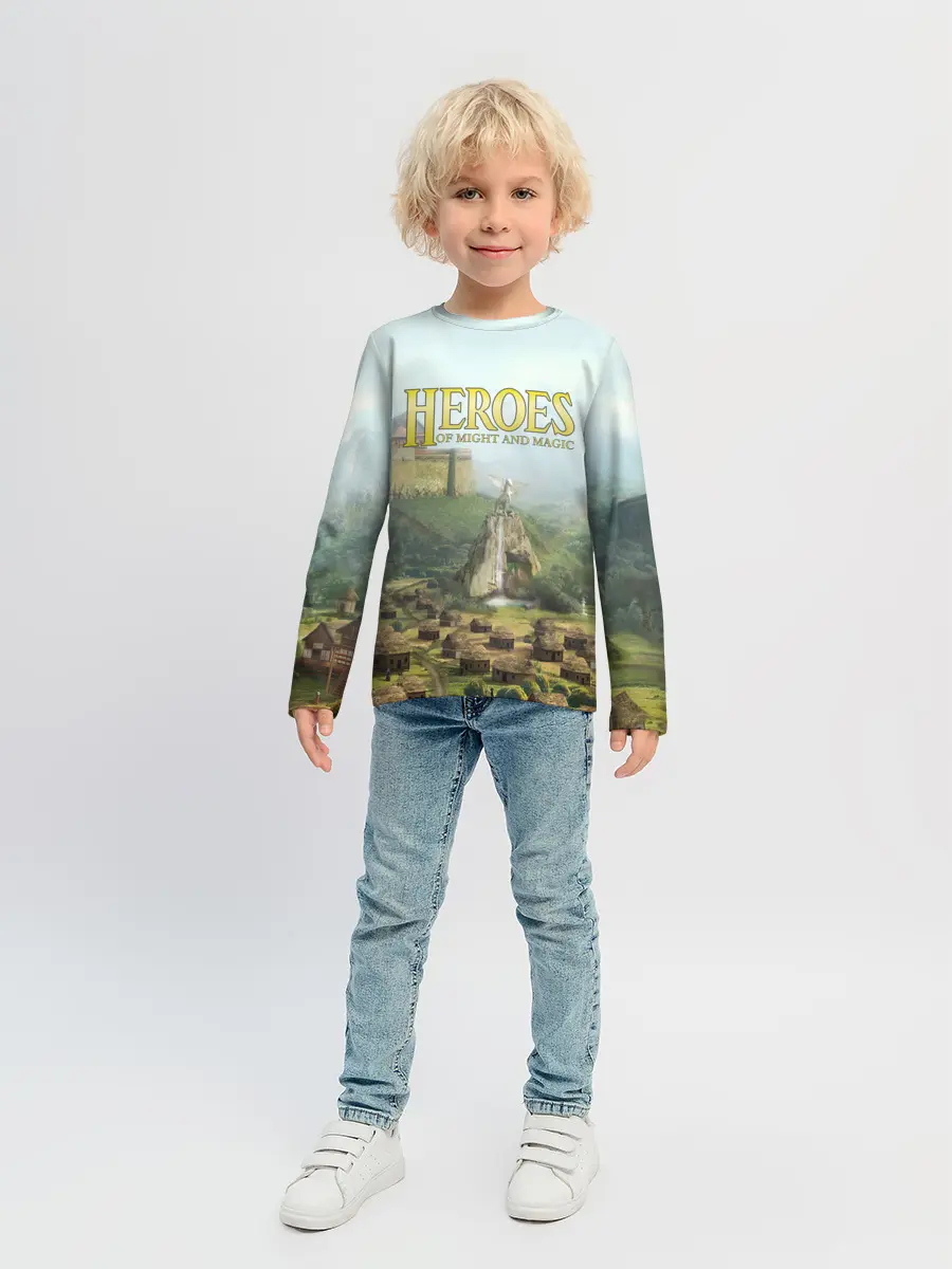 Детский лонгслив / Оплот | Heroes of Might and Magic 3