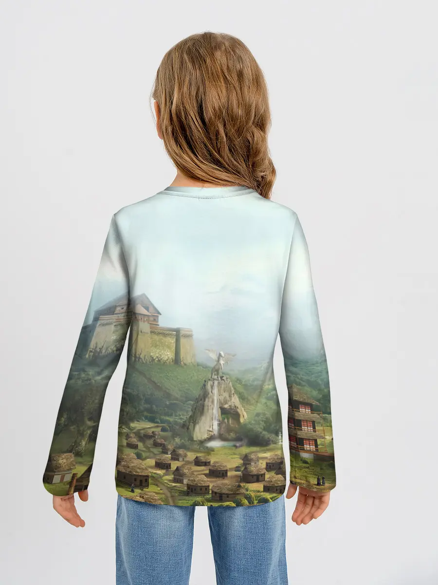 Детский лонгслив / Оплот | Heroes of Might and Magic 3