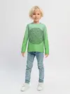 Детский лонгслив / Peacefull green