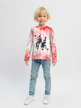 Детский лонгслив / Номер 5 | Академия Амбрелла