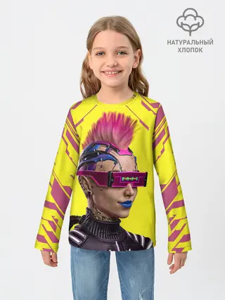 Детский лонгслив / CYBERPUNK 2077 | КИБЕРПАНК