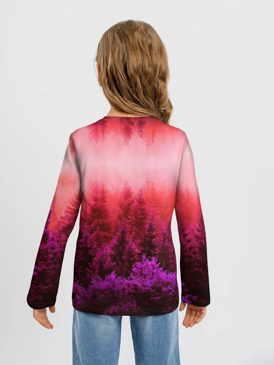 Детский лонгслив / КРАСНАЯ ОСЕНЬ