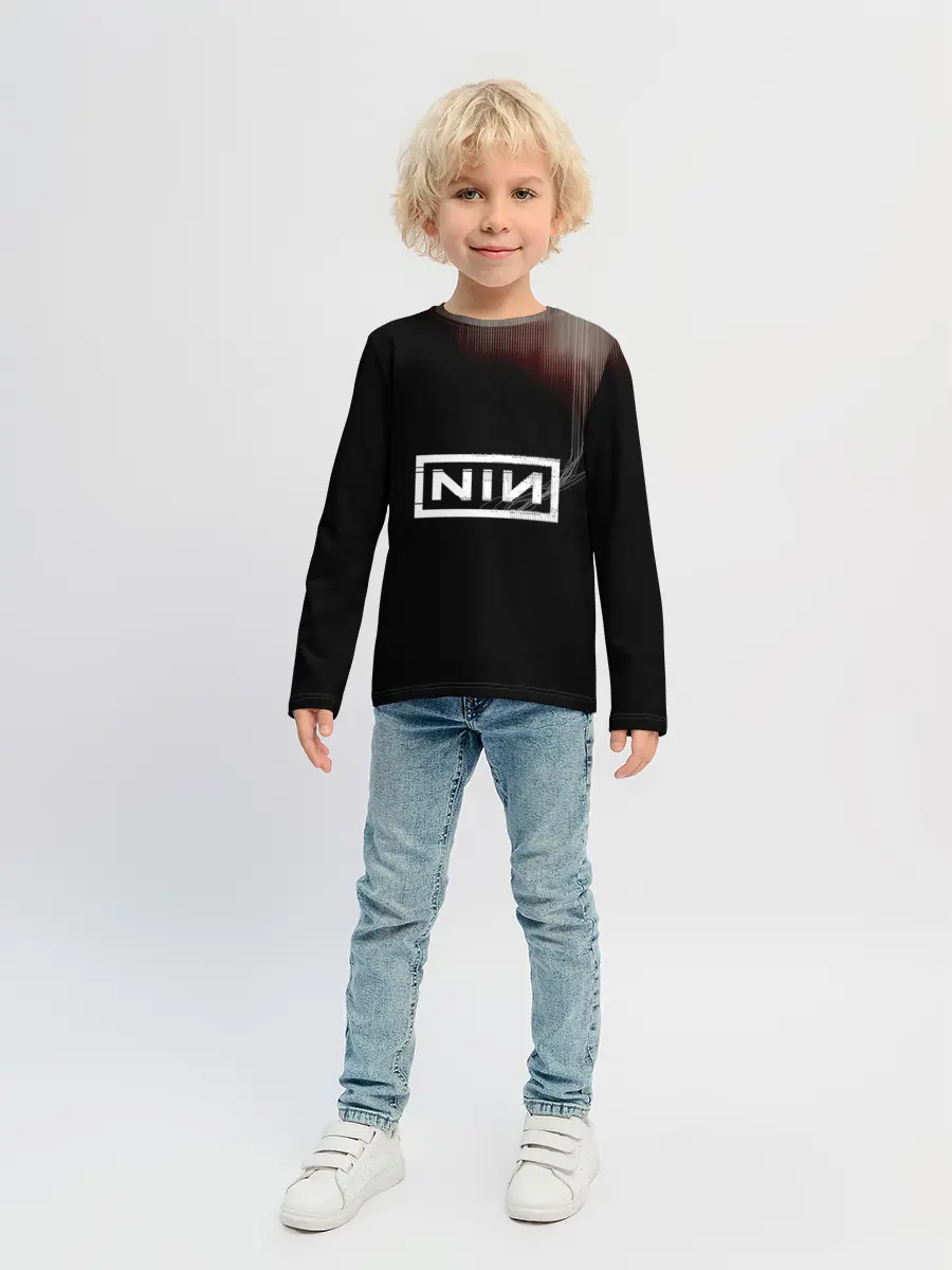 Детский лонгслив / Cyber NIN