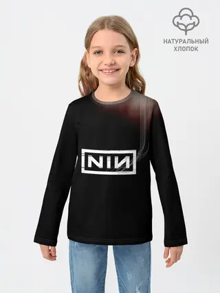 Детский лонгслив / Cyber NIN