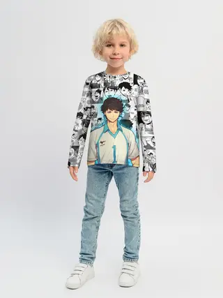 Детский лонгслив / ТООРУ ОЙКАВА / OIKAWA TORU