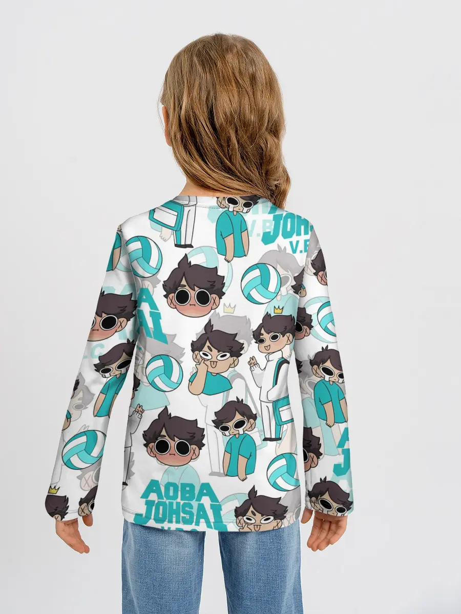 Детский лонгслив / ТООРУ ОЙКАВА / OIKAWA TORU