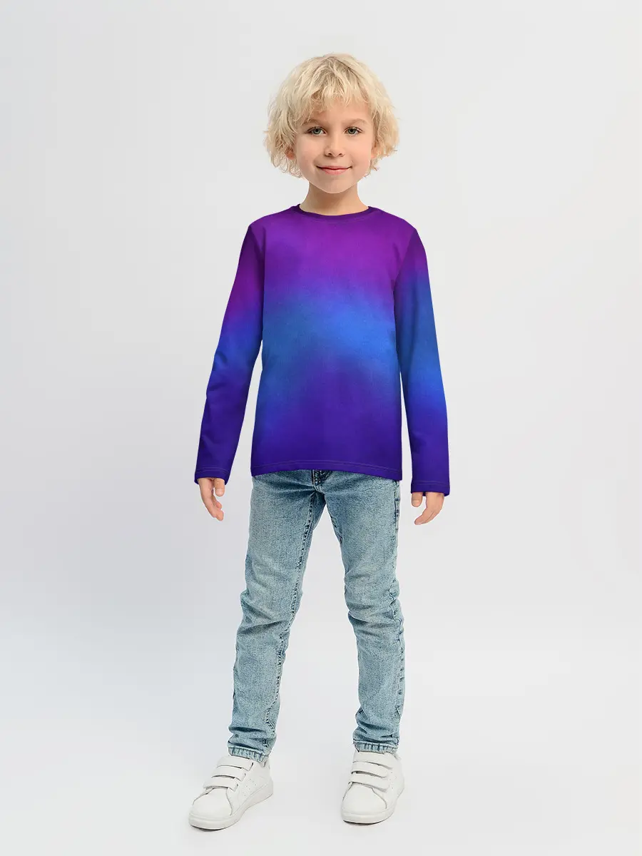 Детский лонгслив / Leather gradient