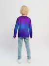 Детский лонгслив / Leather gradient