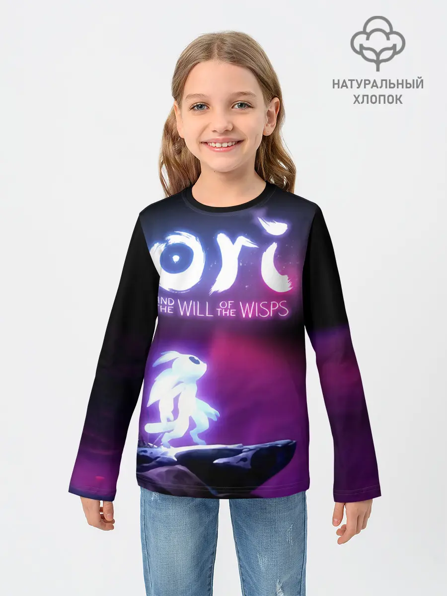 Детский лонгслив / Ori and the Will of the Wisps