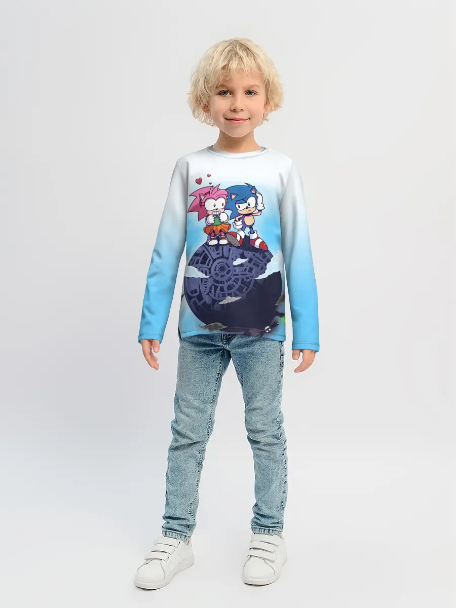 Детский лонгслив / SONIC | AMY ROSE