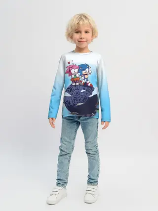 Детский лонгслив / SONIC | AMY ROSE